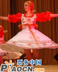 俄羅斯舞蹈歌舞團表演