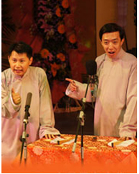 李菁、何云偉全球相聲巡演北京首演-曹云金助興演出