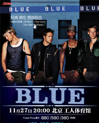 BLUE藍色組合世界巡演北京站