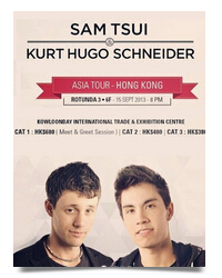Sam Tsui & Kurt Hugo Schneider亞洲巡演北京站