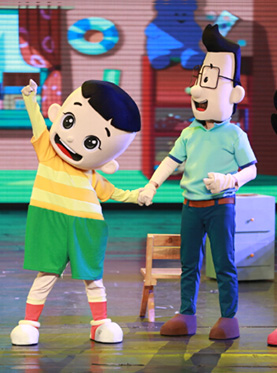 大型卡通舞臺劇《新大頭兒子和小頭爸爸之生日的一天》（9月）